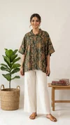 K 924 Vol 3 By Naisha Cotton Printed Ladies Kaftan Style Shirt Tops 